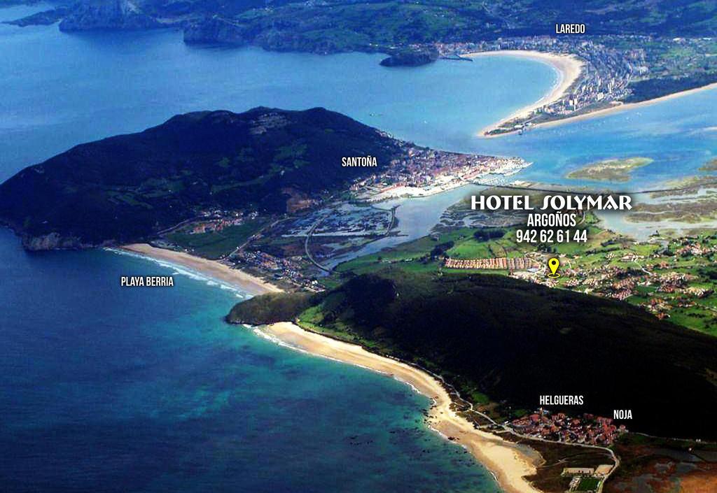 Hotel Costa Cantabra Аргоньос Экстерьер фото